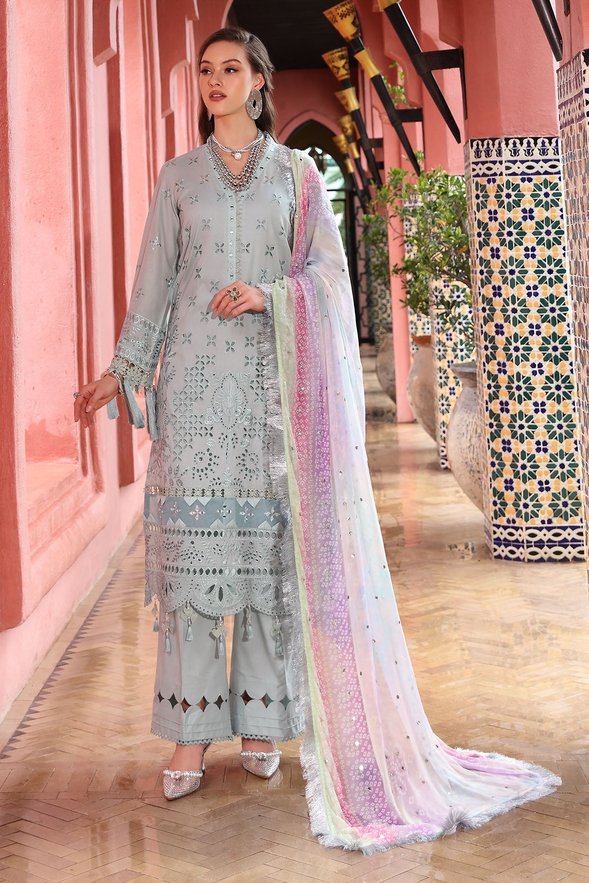 Nureh | Bazaar Lawn 25 | NE-111 - House Of Hania