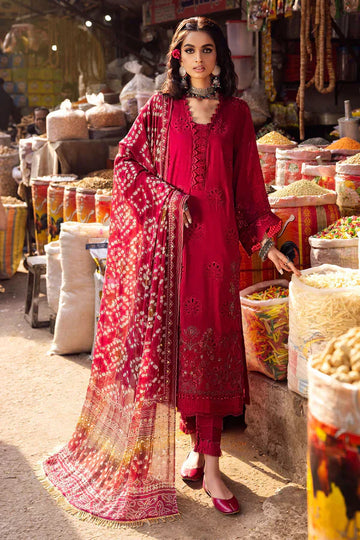 Nureh | Bazaar Lawn Chikankari 24 | NS-124 - House Of Hania