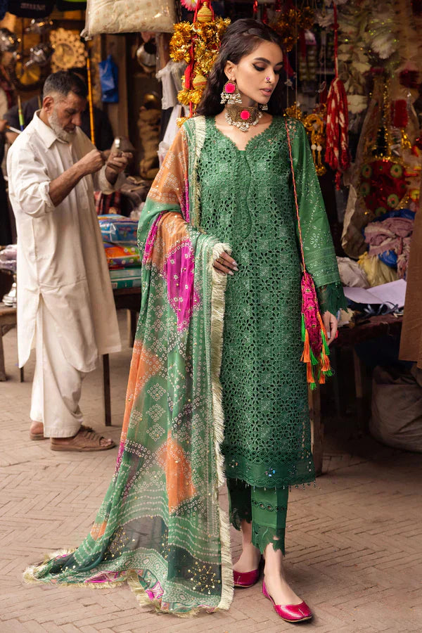 Nureh | Bazaar Lawn Chikankari 24 | NS-126 - House Of Hania
