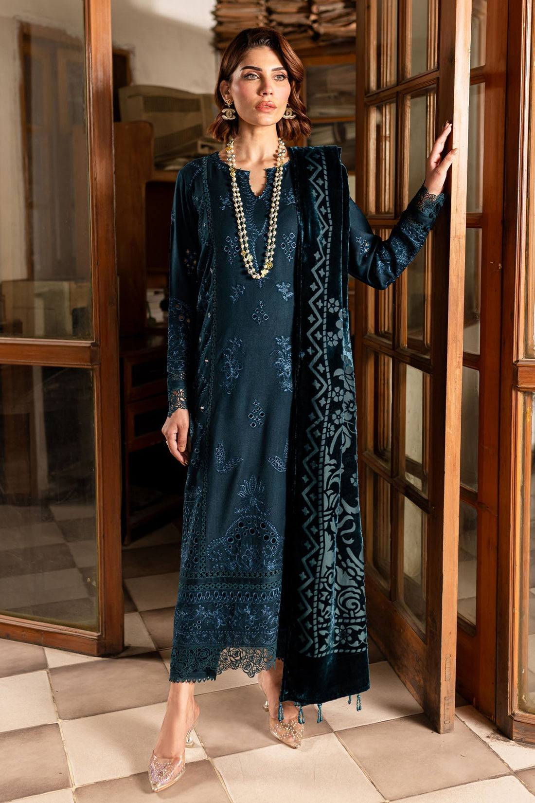 Nureh | Exclusive Shawls |  NE-118 - House Of Hania