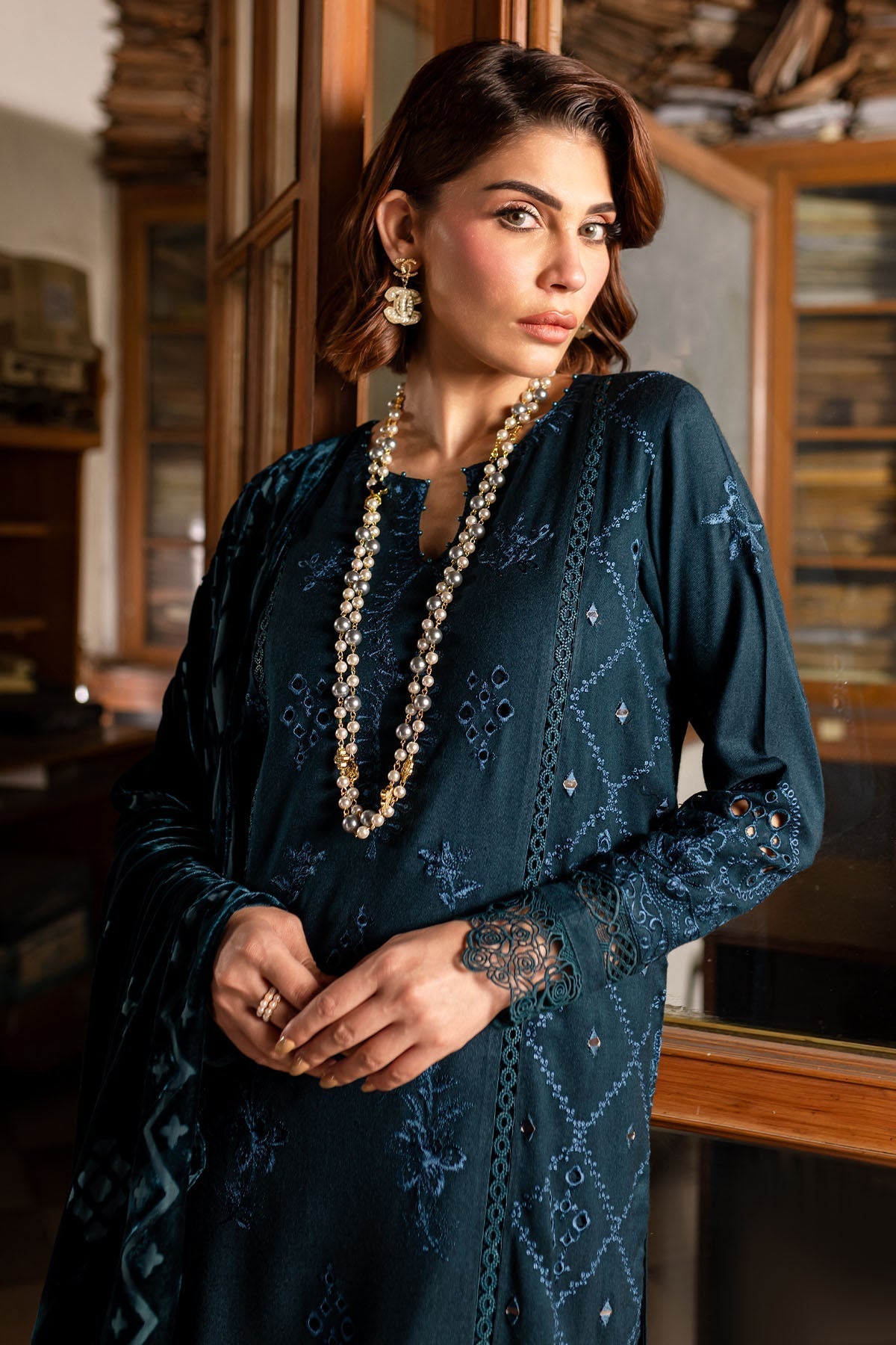 Nureh | Exclusive Shawls |  NE-118 - House Of Hania