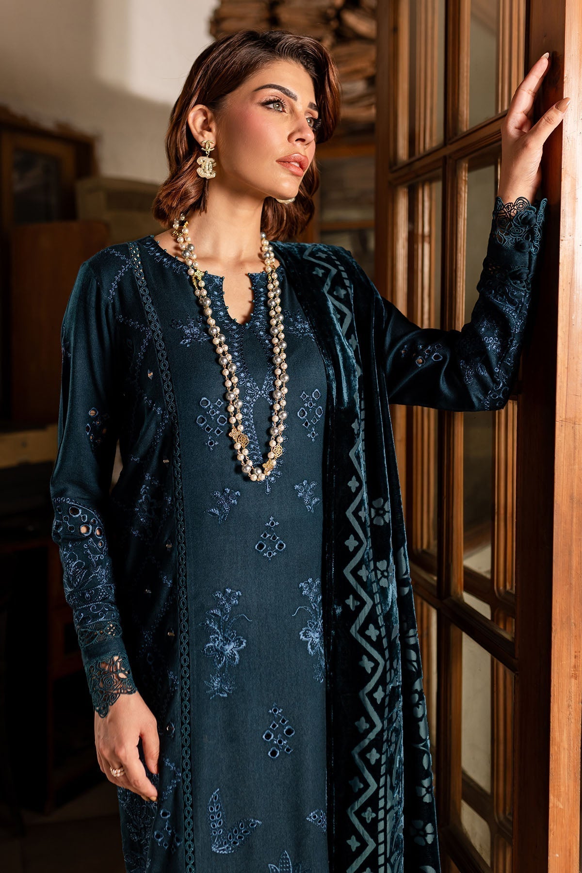 Nureh | Exclusive Shawls |  NE-118 - House Of Hania