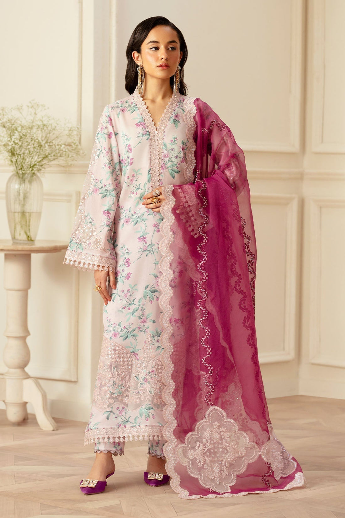 Nureh | Feya Eid Lawn | FE-01 - House Of Hania