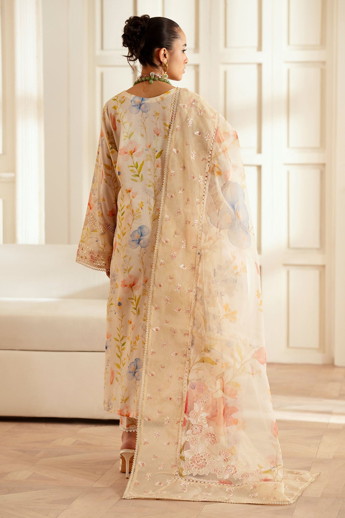 Nureh | Feya Eid Lawn | FE-02 - House Of Hania