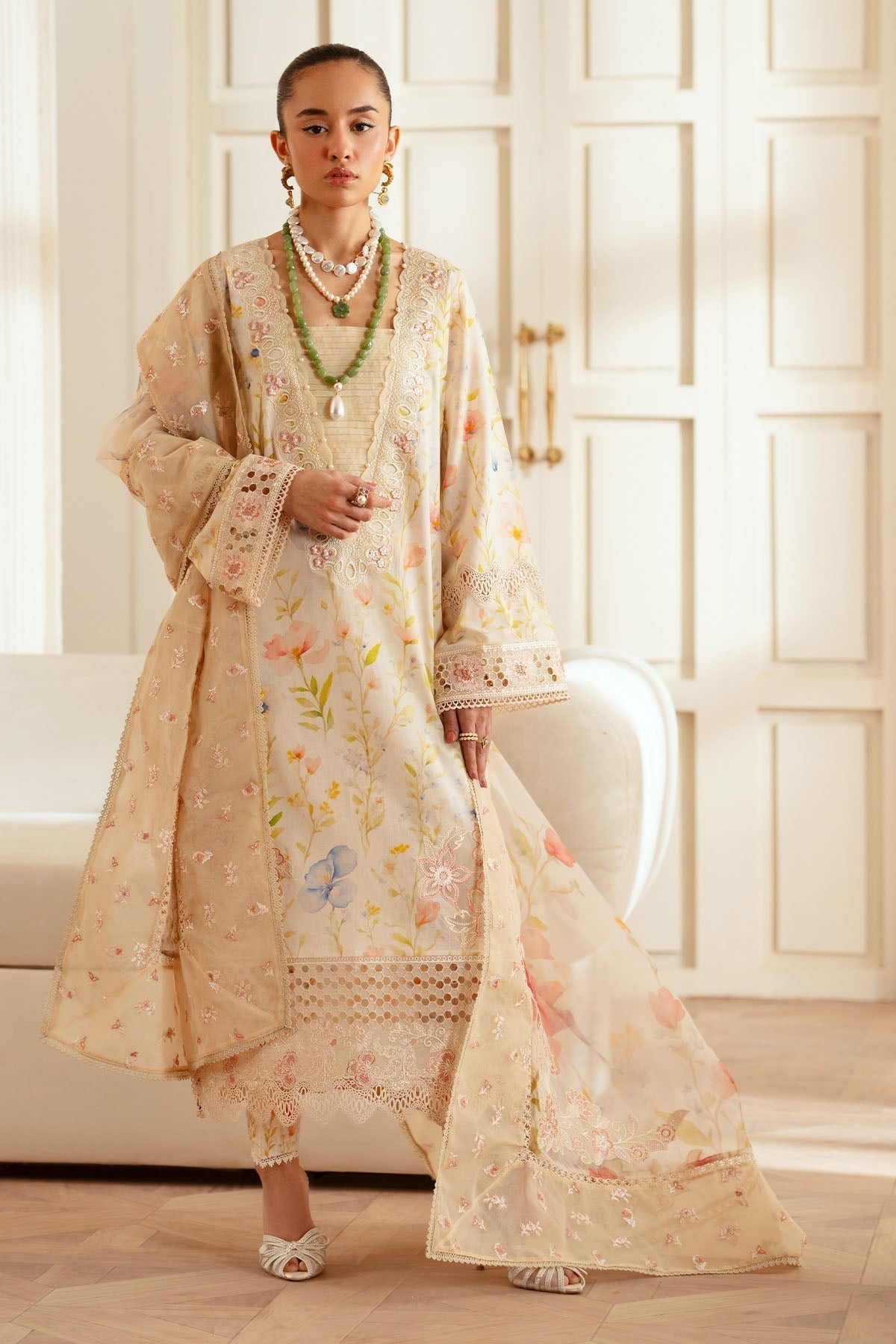 Nureh | Feya Eid Lawn | FE-02 - House Of Hania