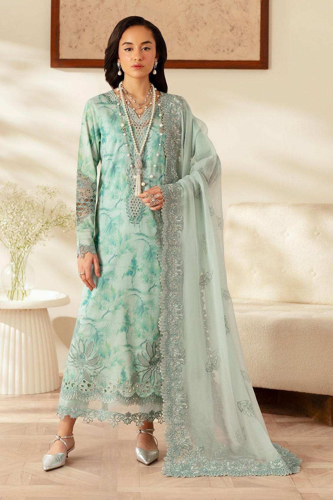 Nureh | Feya Eid Lawn | FE-03 - House Of Hania