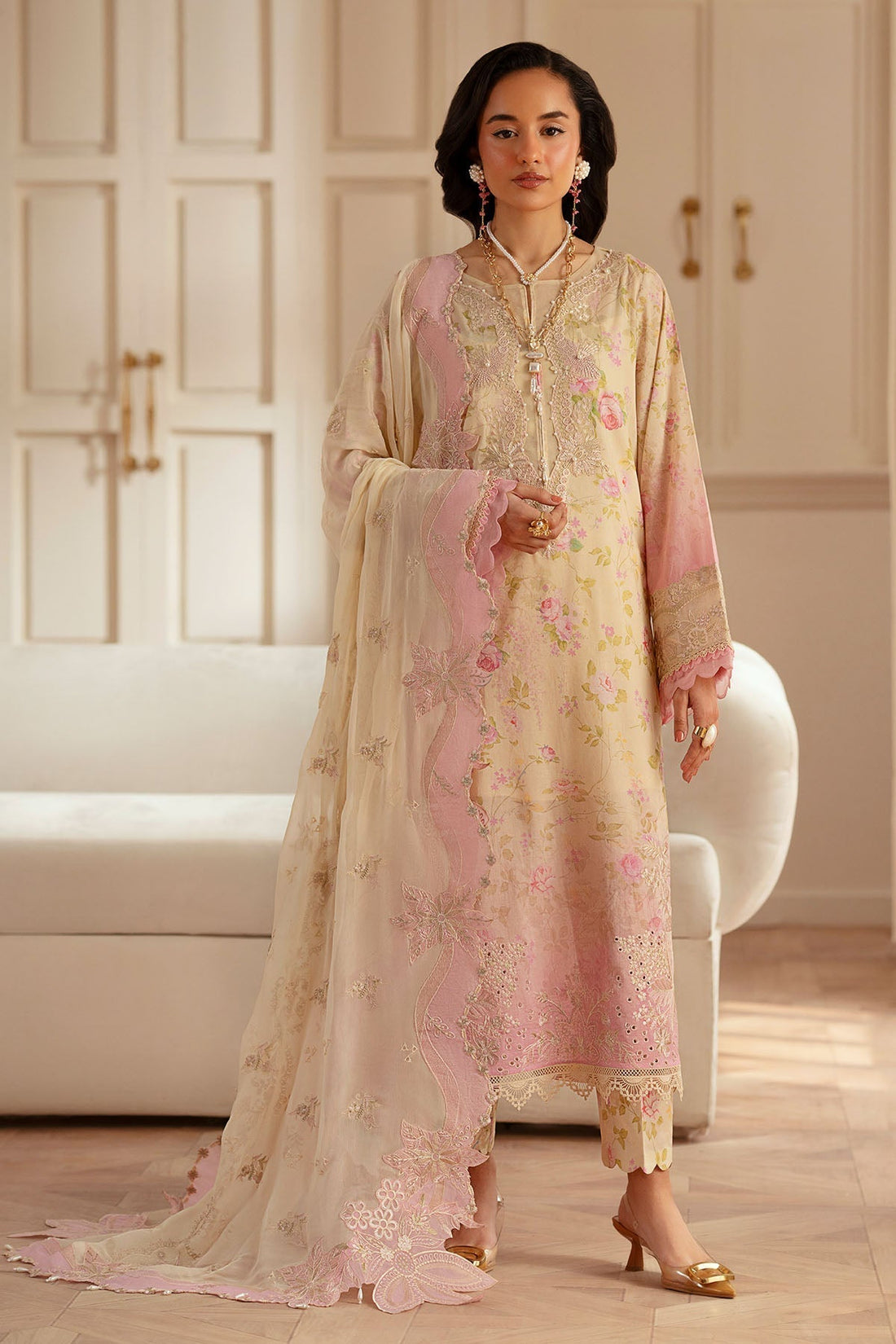 Nureh | Feya Eid Lawn | FE-05 - House Of Hania