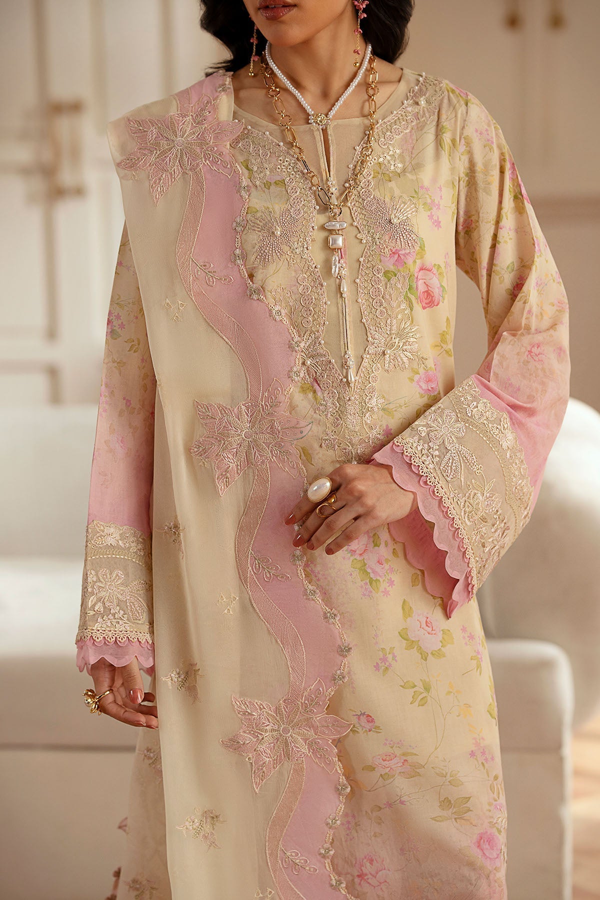 Nureh | Feya Eid Lawn | FE-05 - House Of Hania