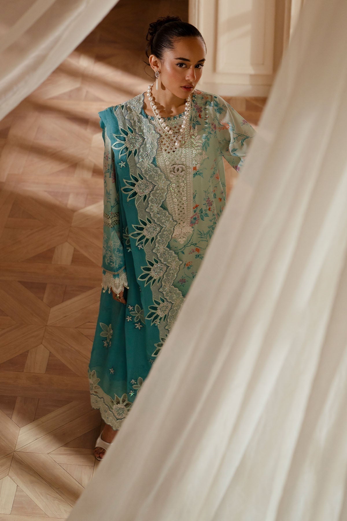 Nureh | Feya Eid Lawn | FE-06 - House Of Hania