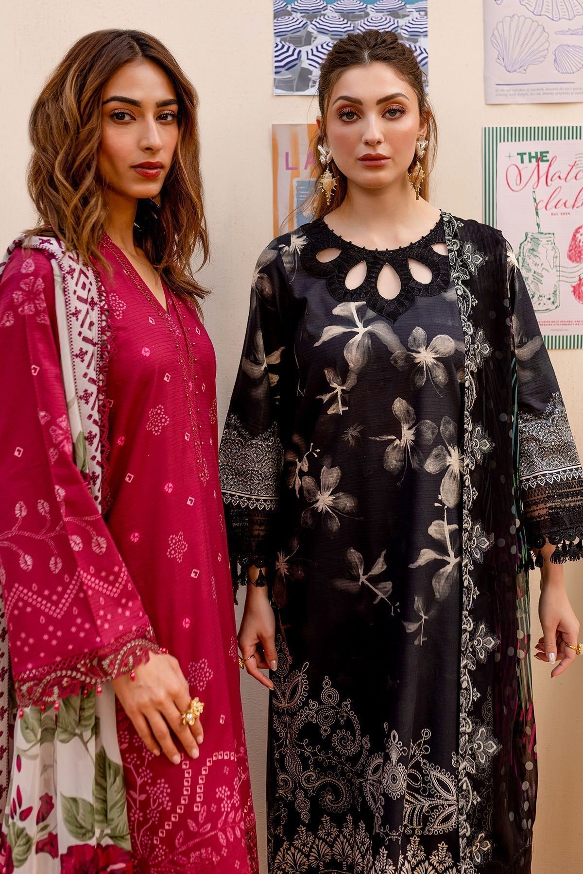 Nureh | Gardenia Lawn 25 |NSG-185 - House Of Hania