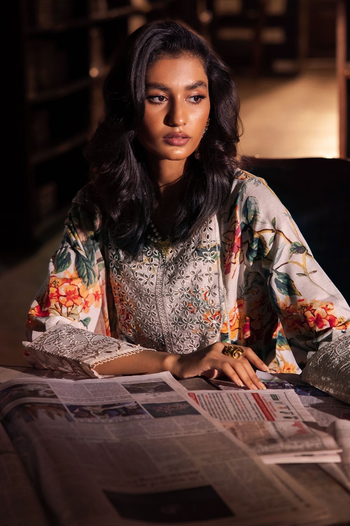 Nureh | Glam Girl Lawn | GL-13 - House Of Hania