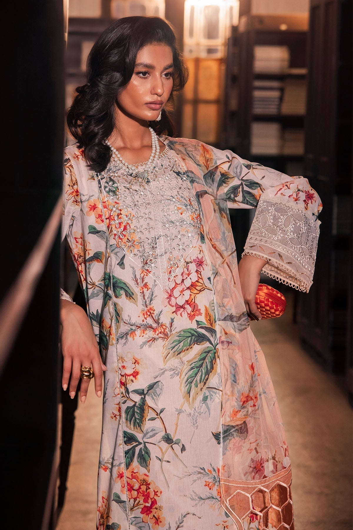 Nureh | Glam Girl Lawn | GL-13 - House Of Hania