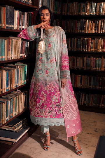 Nureh | Glam Girl Lawn | GL-16 - House Of Hania