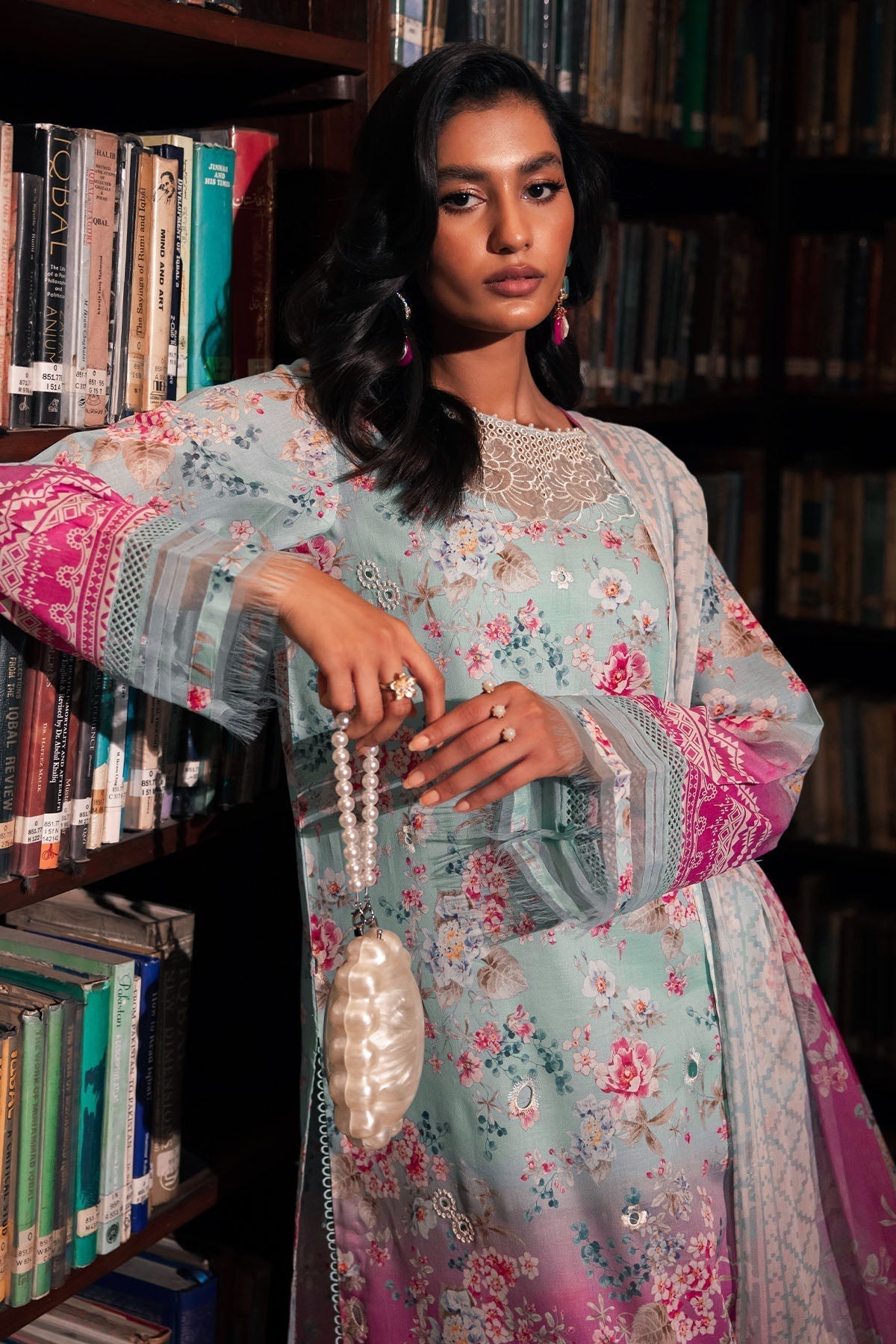 Nureh | Glam Girl Lawn | GL-16 - House Of Hania