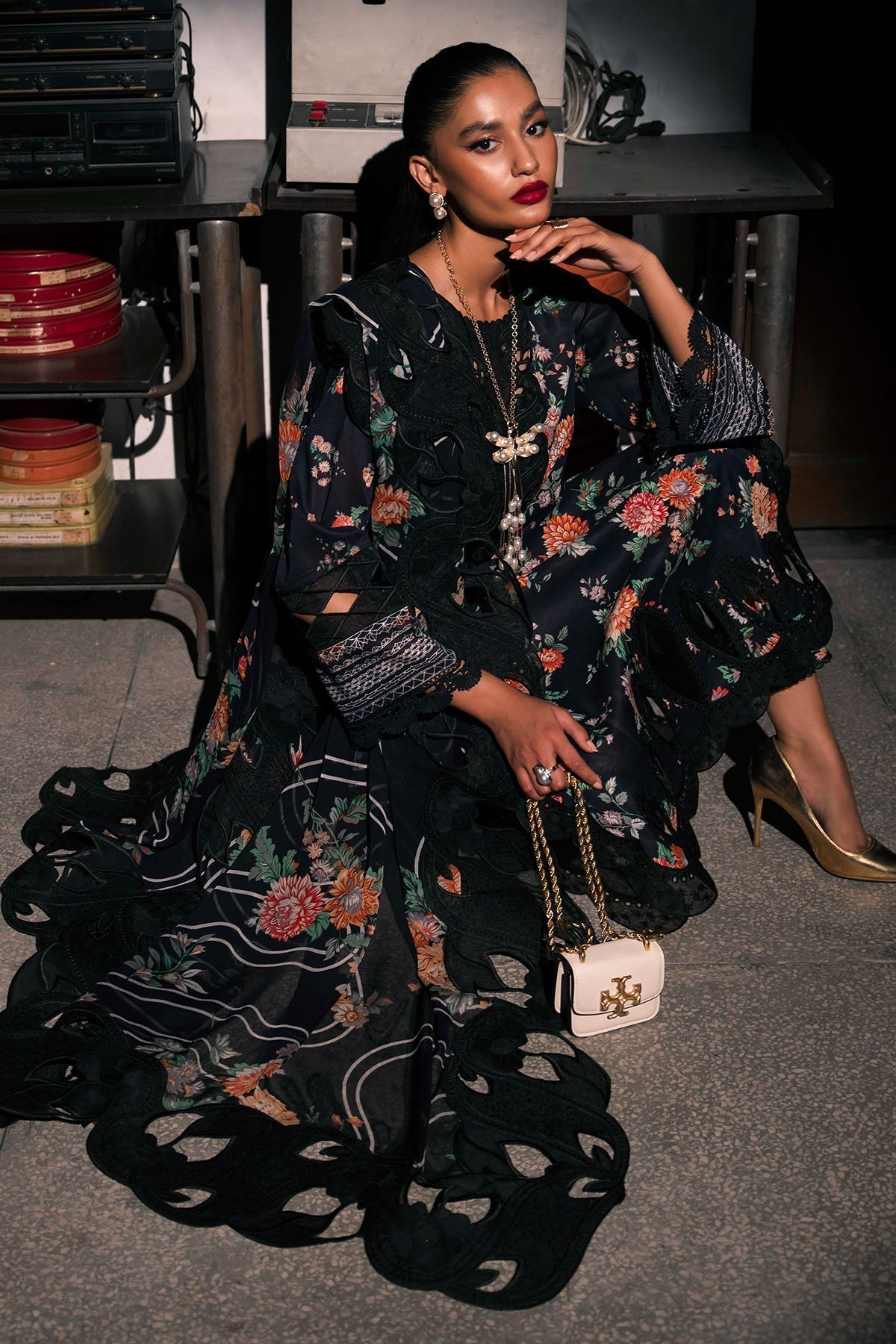 Nureh | Glam Girl Lawn | GL-18 - House Of Hania