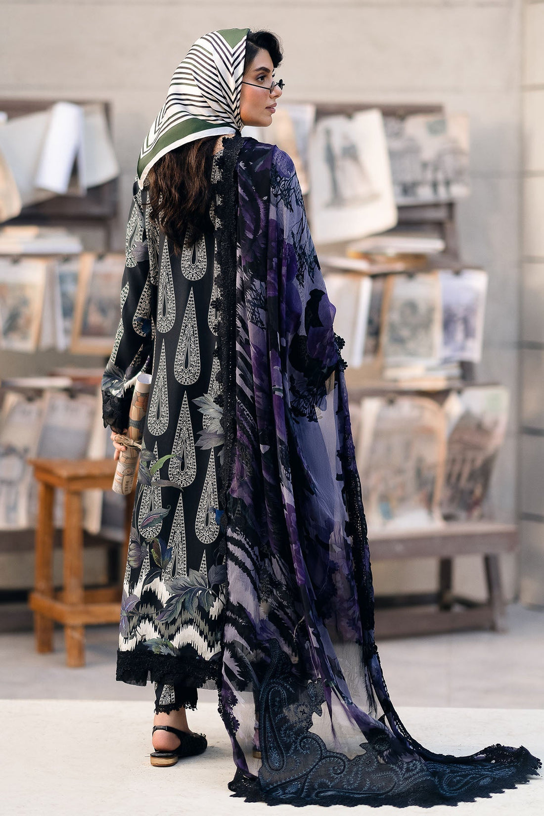 Nureh | Glam Girl Lawn | GL-19 - House Of Hania