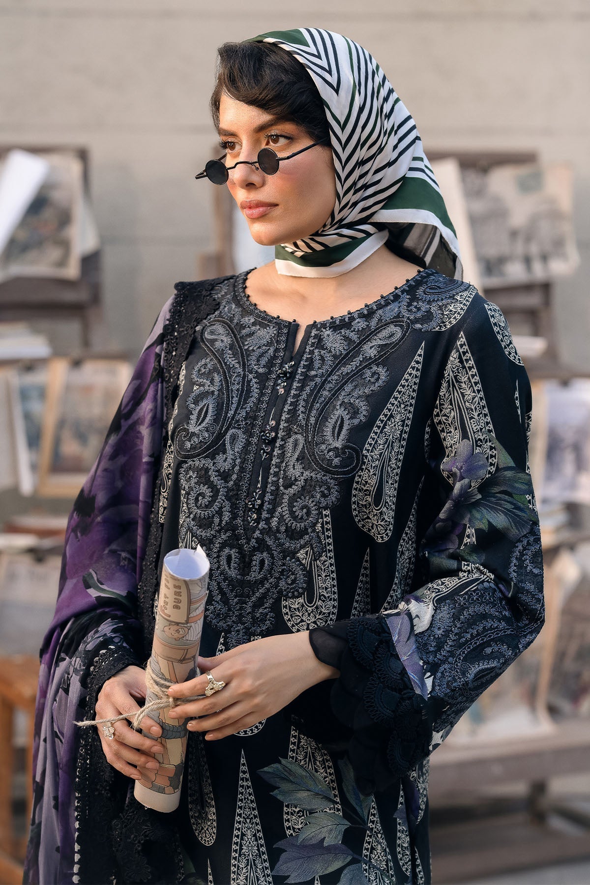 Nureh | Glam Girl Lawn | GL-19 - House Of Hania