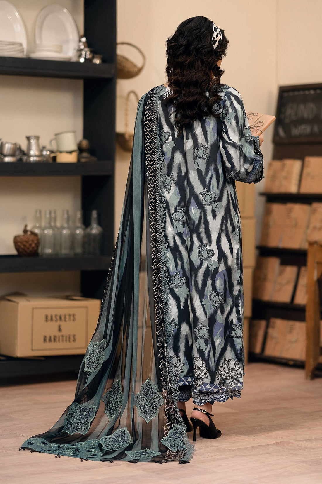 Nureh | Glam Girl Lawn | GL-24 - House Of Hania