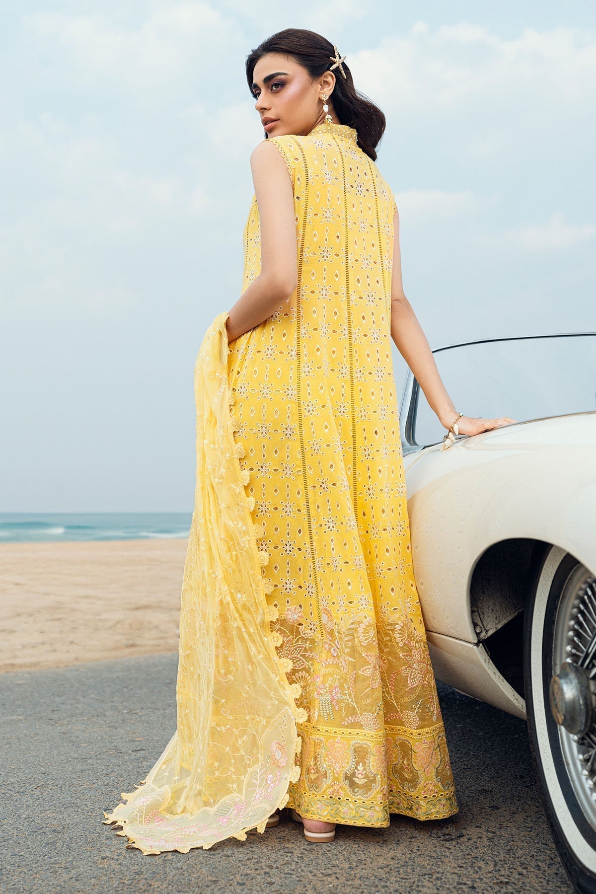 Nureh | Khuwab Luxury Lawn | NE-144 - House Of Hania