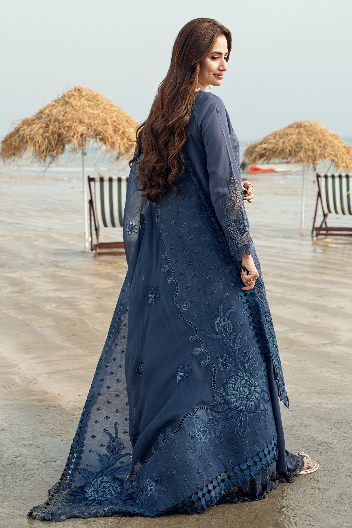 Nureh | Khuwab Luxury Lawn | NE-146 - House Of Hania