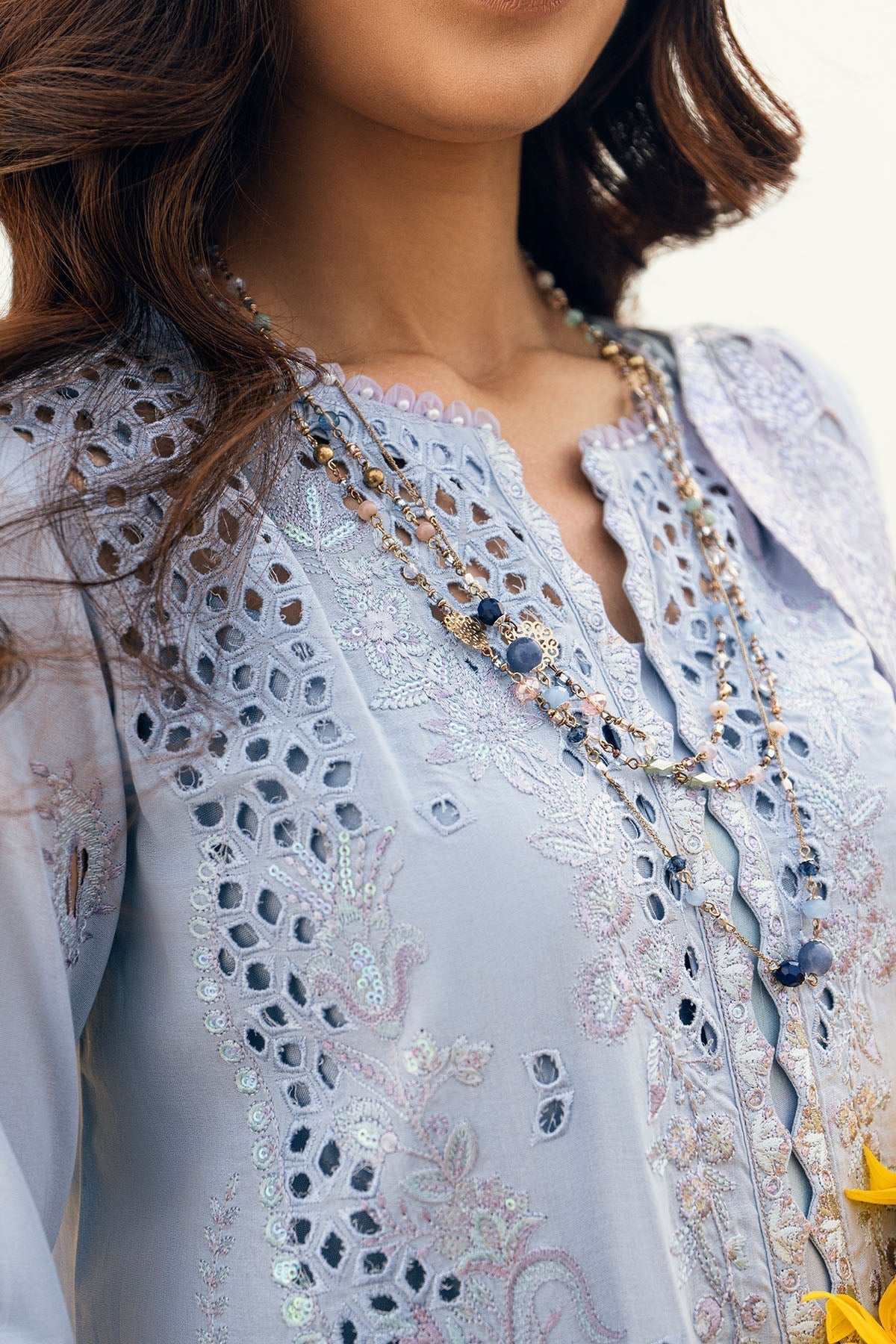 Nureh | Khuwab Luxury Lawn | NE-150 - House Of Hania