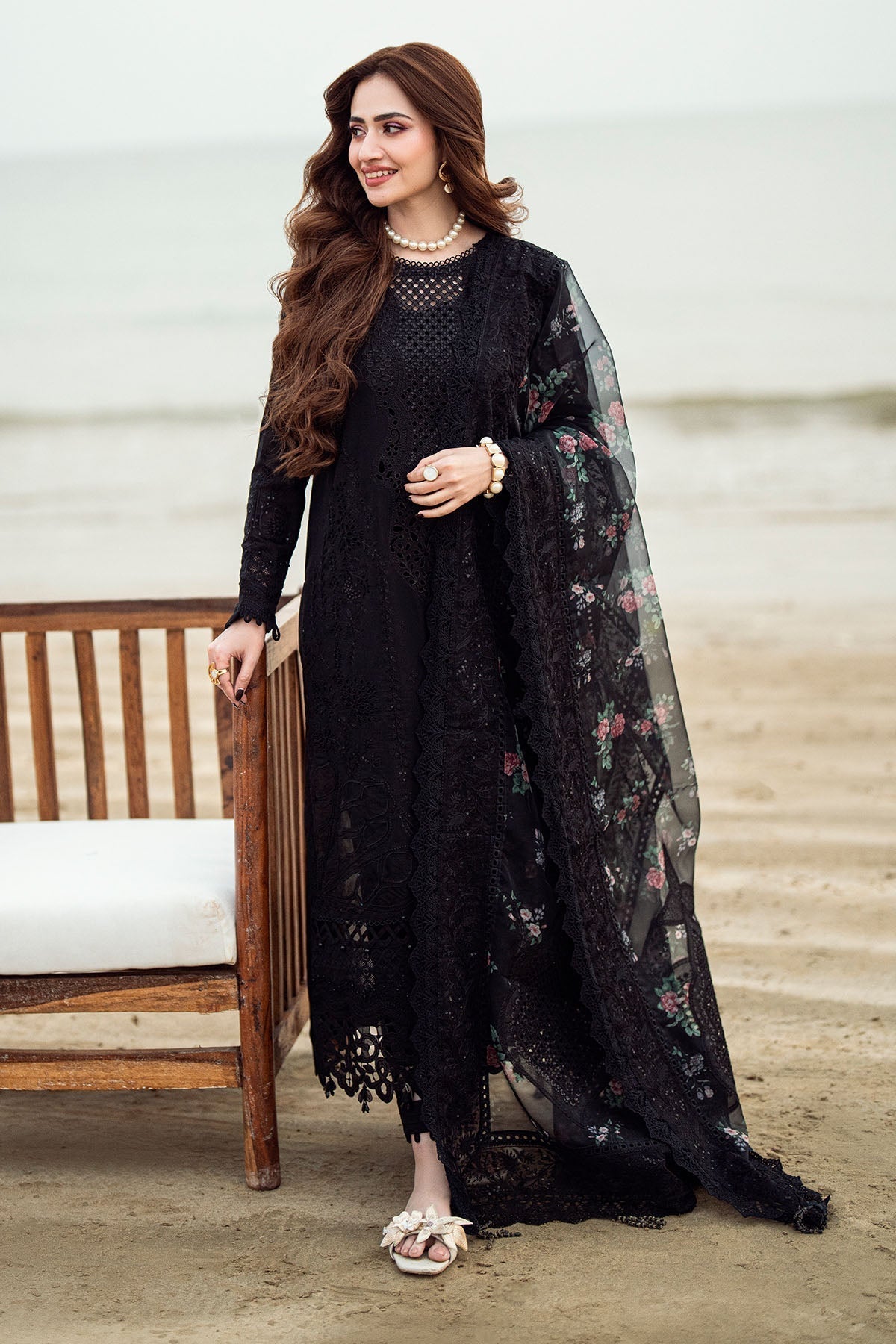 Nureh | Khuwab Luxury Lawn | NE-151 - House Of Hania