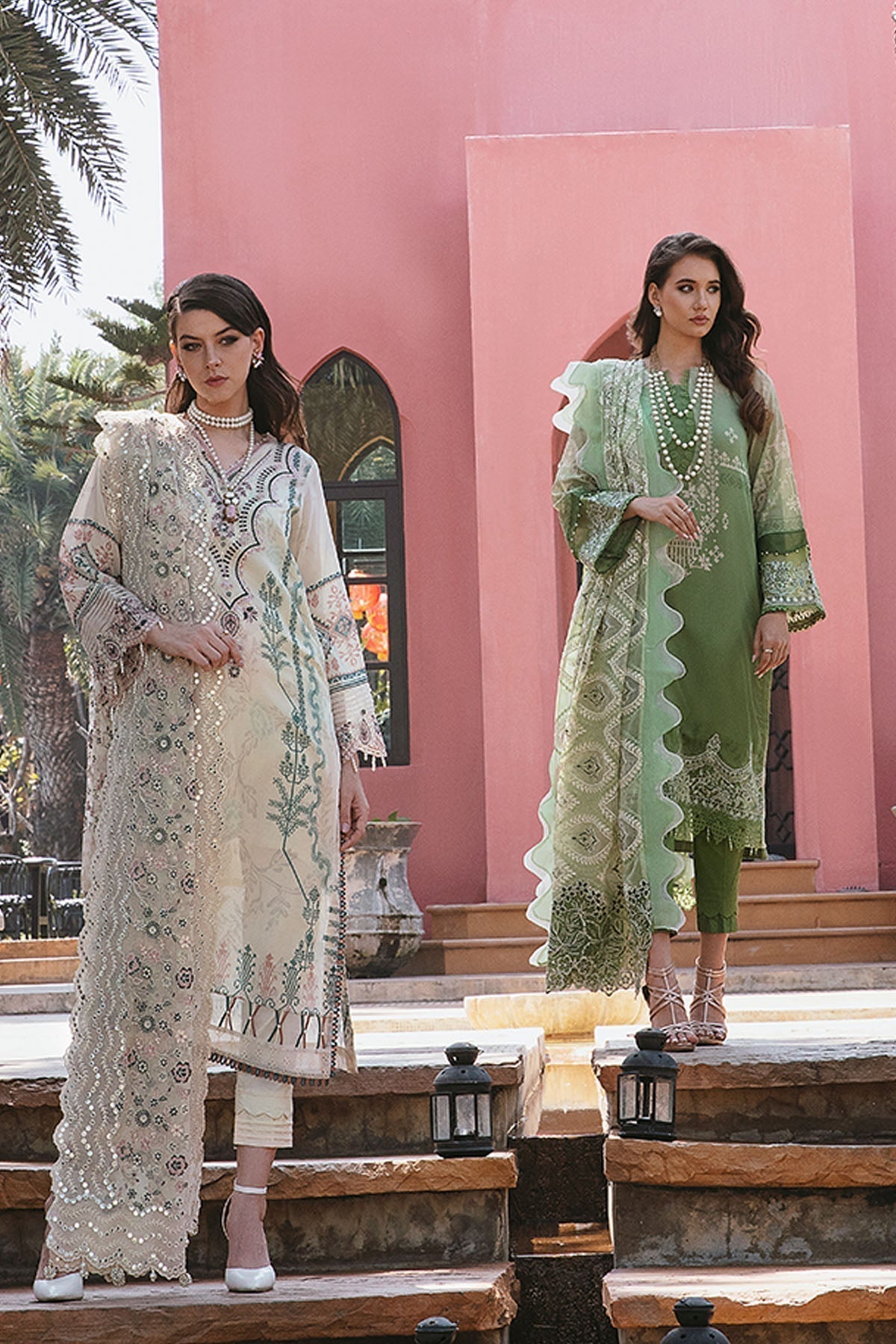 Nureh | Maya Swiss Lawn | NS-64 - House Of Hania