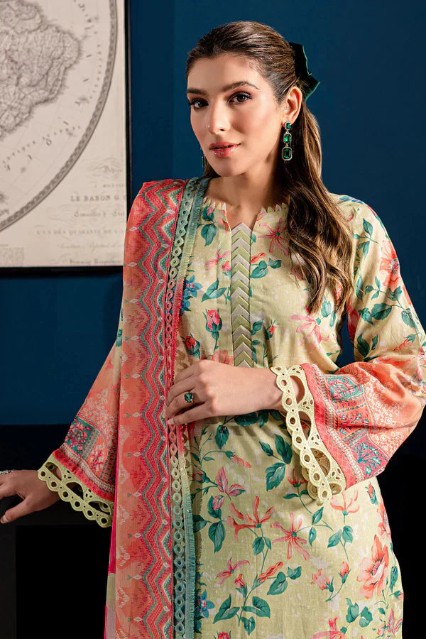 Nureh | Printed Lawn 24 | SP-97 - House Of Hania