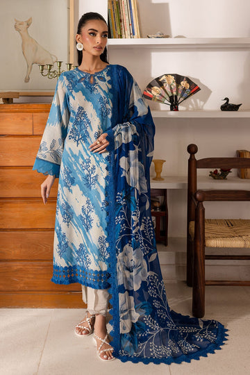 Nureh | Printed Lawn 25 | SP-148 - House Of Hania