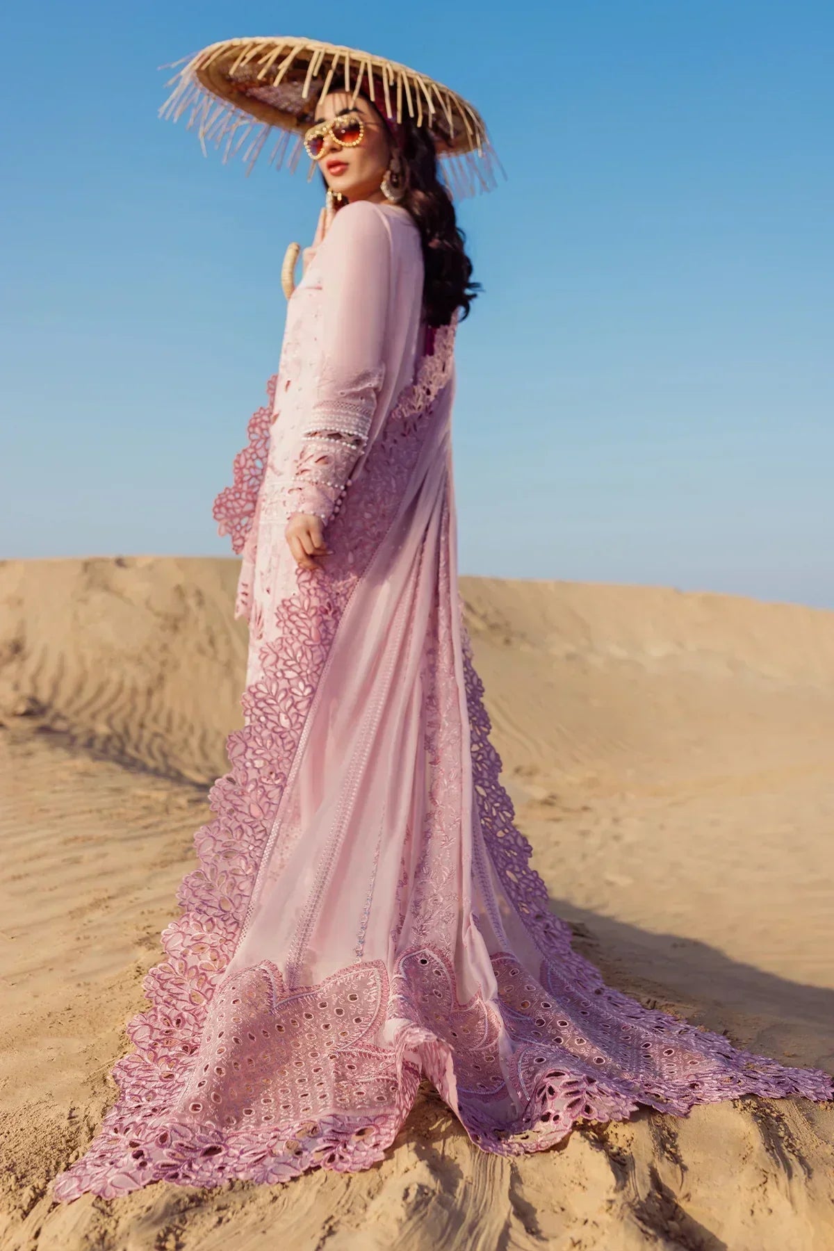 Nureh | Sehra Swiss Voil Lawn | CARNIVAL - NE-73 - House Of Hania