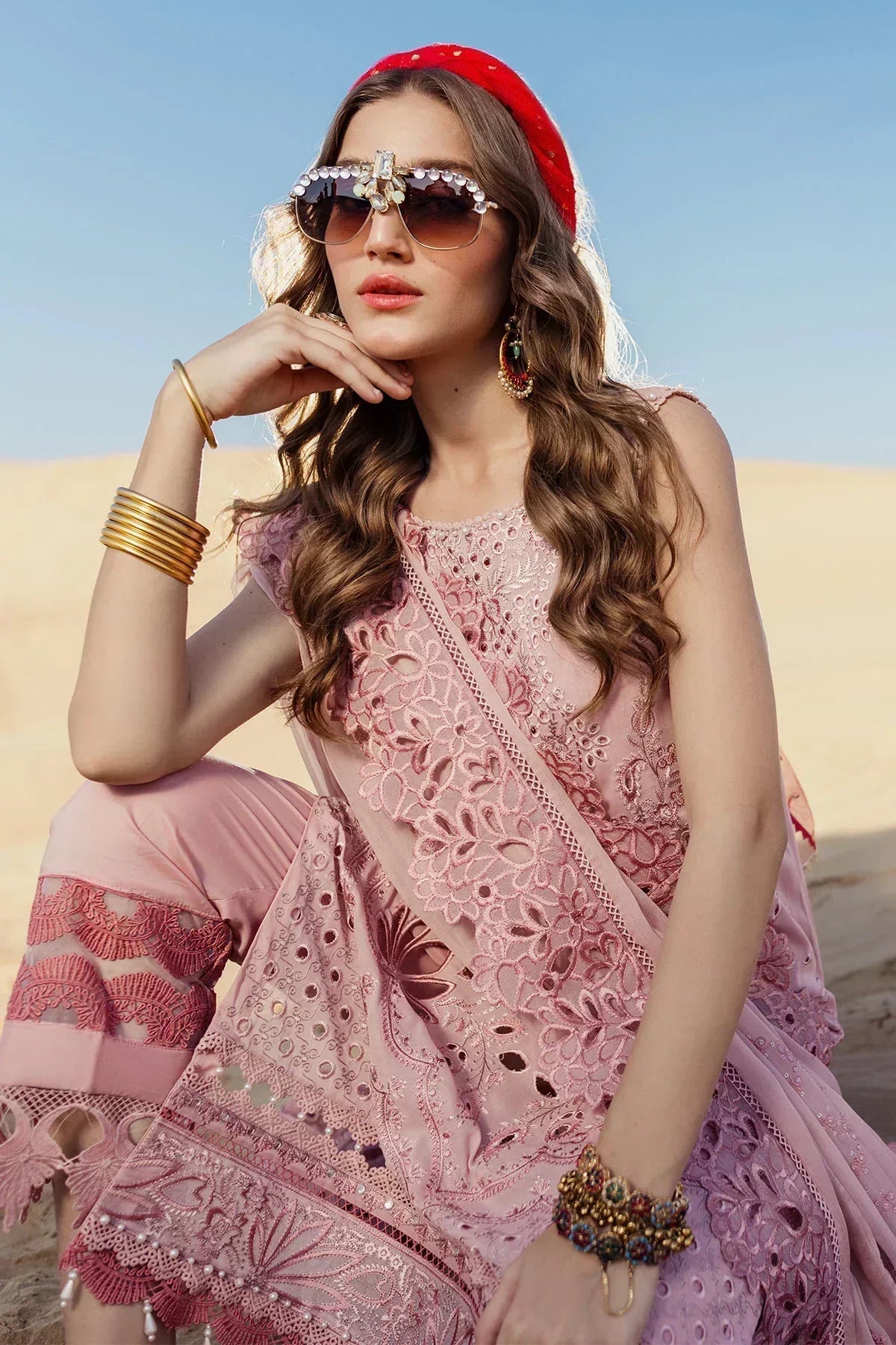 Nureh | Sehra Swiss Voil Lawn | CARNIVAL - NE-73 - House Of Hania