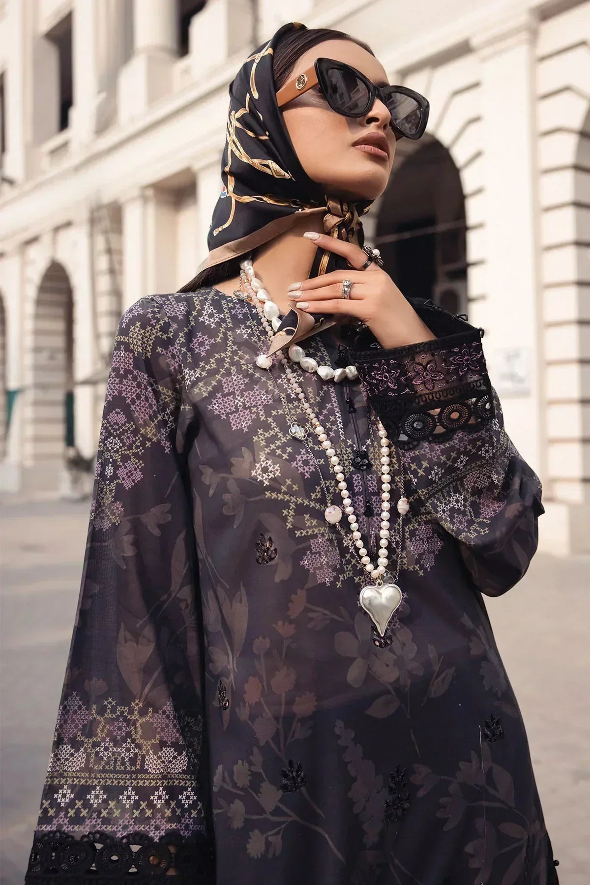 Nureh | Swiss Prints | NS-123 - House Of Hania