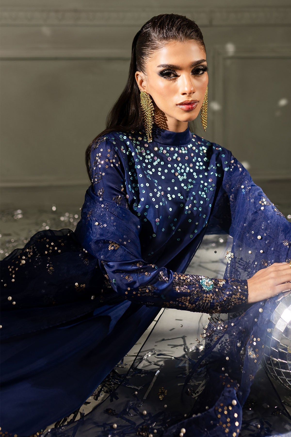Nureh | Tiny Twinkles | Sunset Sparkle TW-07 - House Of Hania