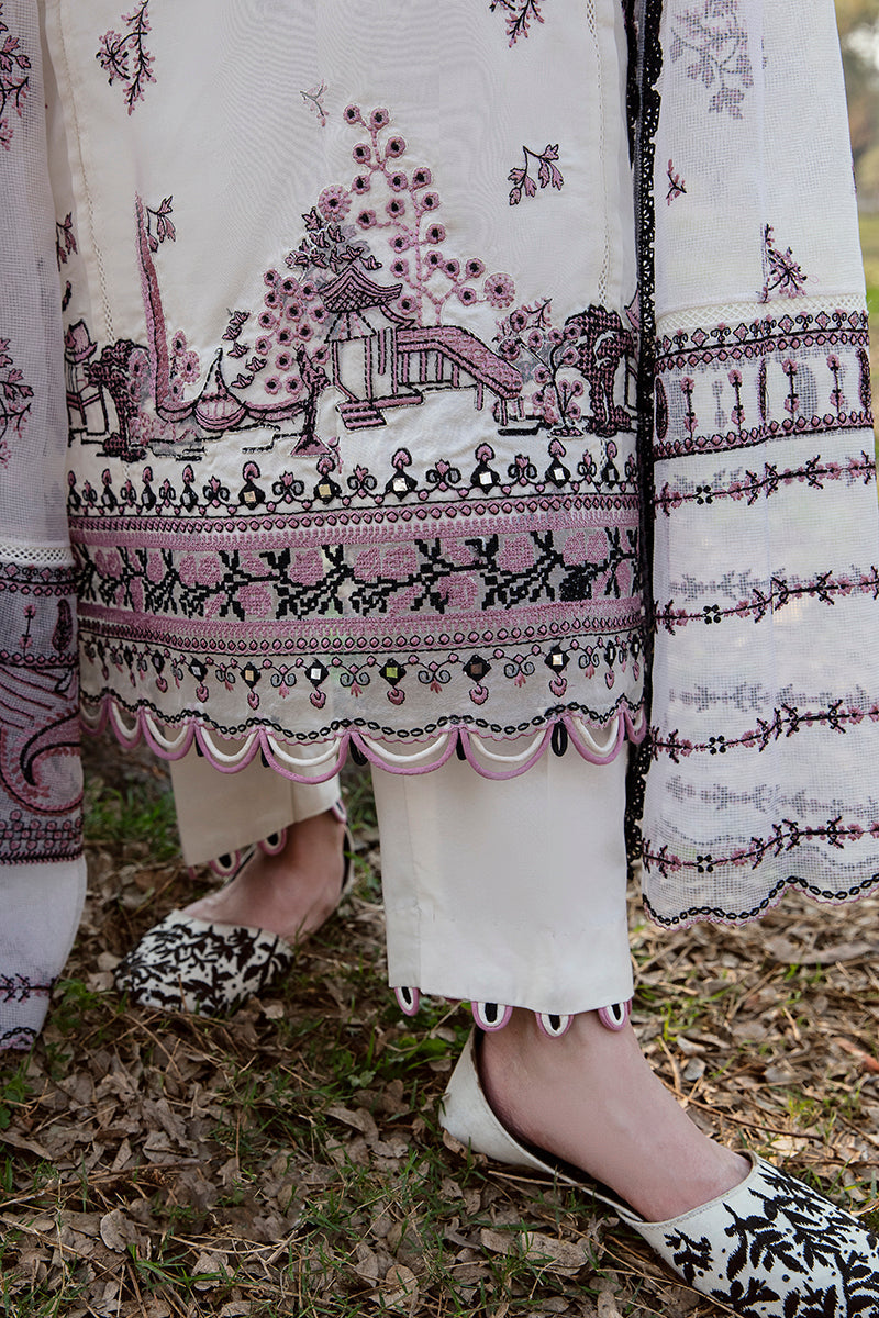 QALAMKAR QLINE-AK-01 SIMA-LAWN COLLECTION'23 - House Of Hania