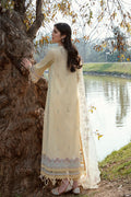 QALAMKAR QLINE-AK-02 VIDA-LAWN COLLECTION'23 - House Of Hania