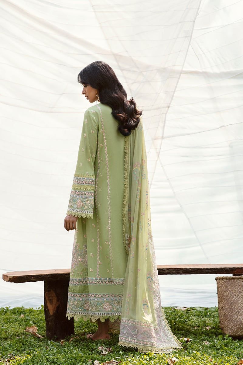 QALAMKAR QLINE-AK-03 RAISA-LAWN COLLECTION'23 - House Of Hania