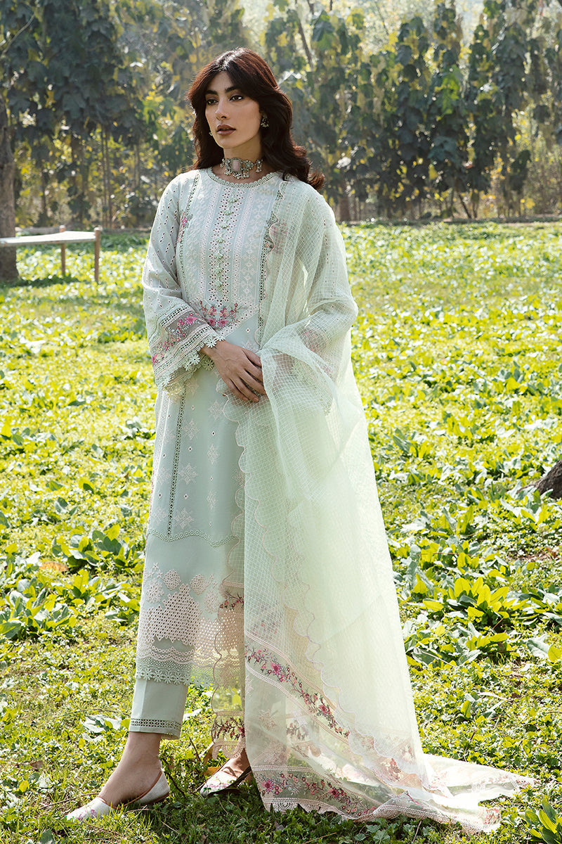 QALAMKAR QLINE-AK-05 EMHAL-LAWN COLLECTION'23 - House Of Hania
