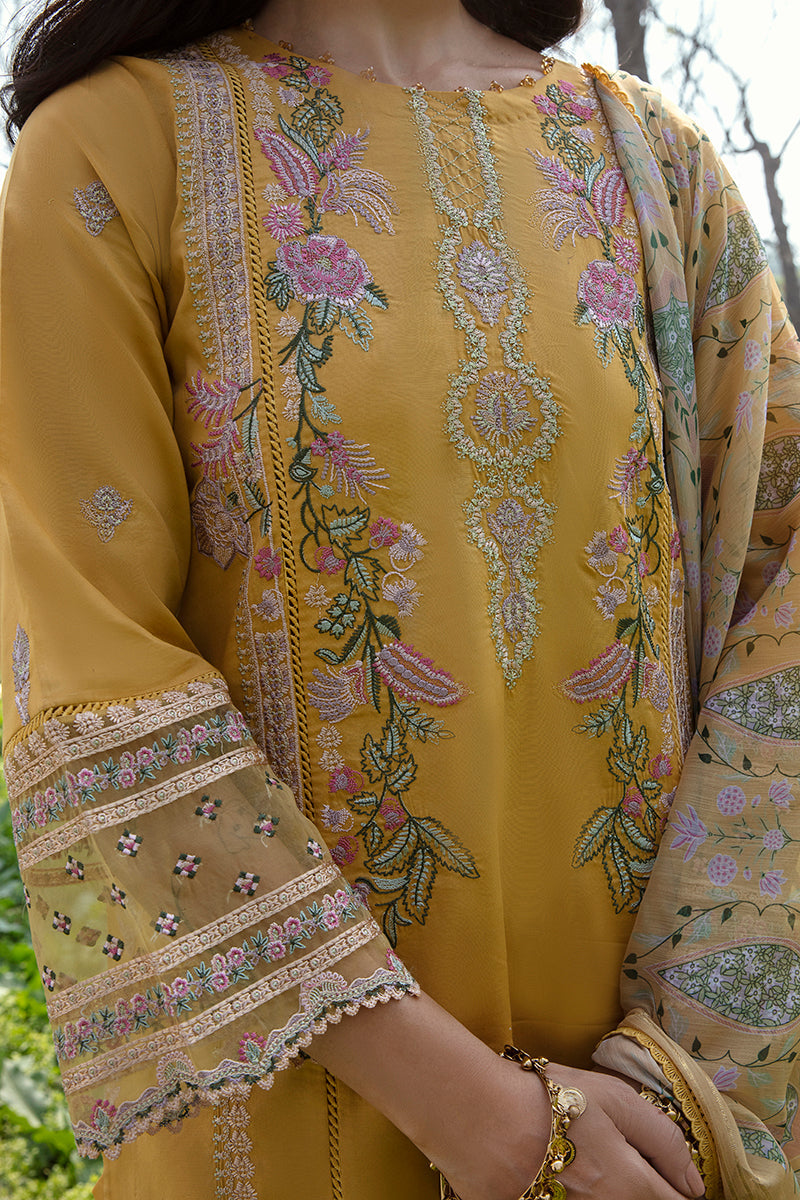 QALAMKAR QLINE-AK-09 MAHROSH-LAWN COLLECTION'23 - House Of Hania