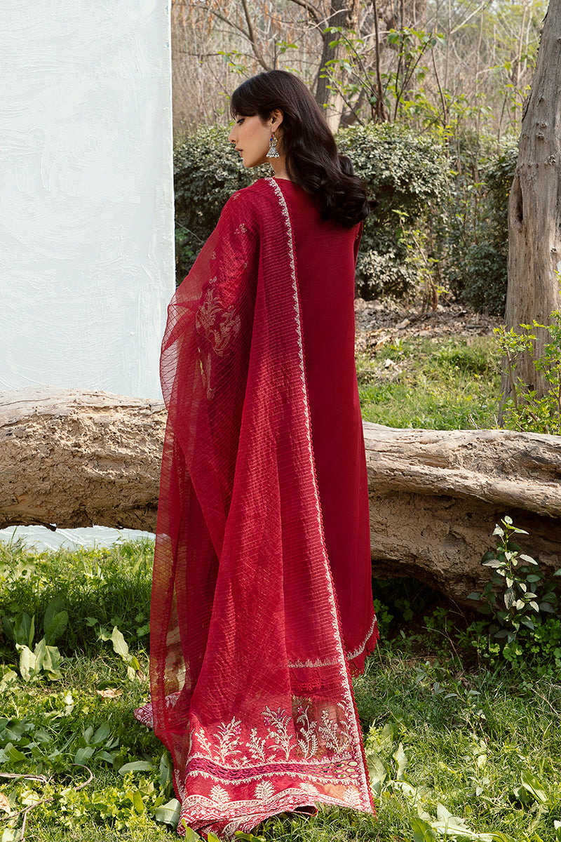 QALAMKAR QLINE-AK-10 KIERA-LAWN COLLECTION'23 - House Of Hania