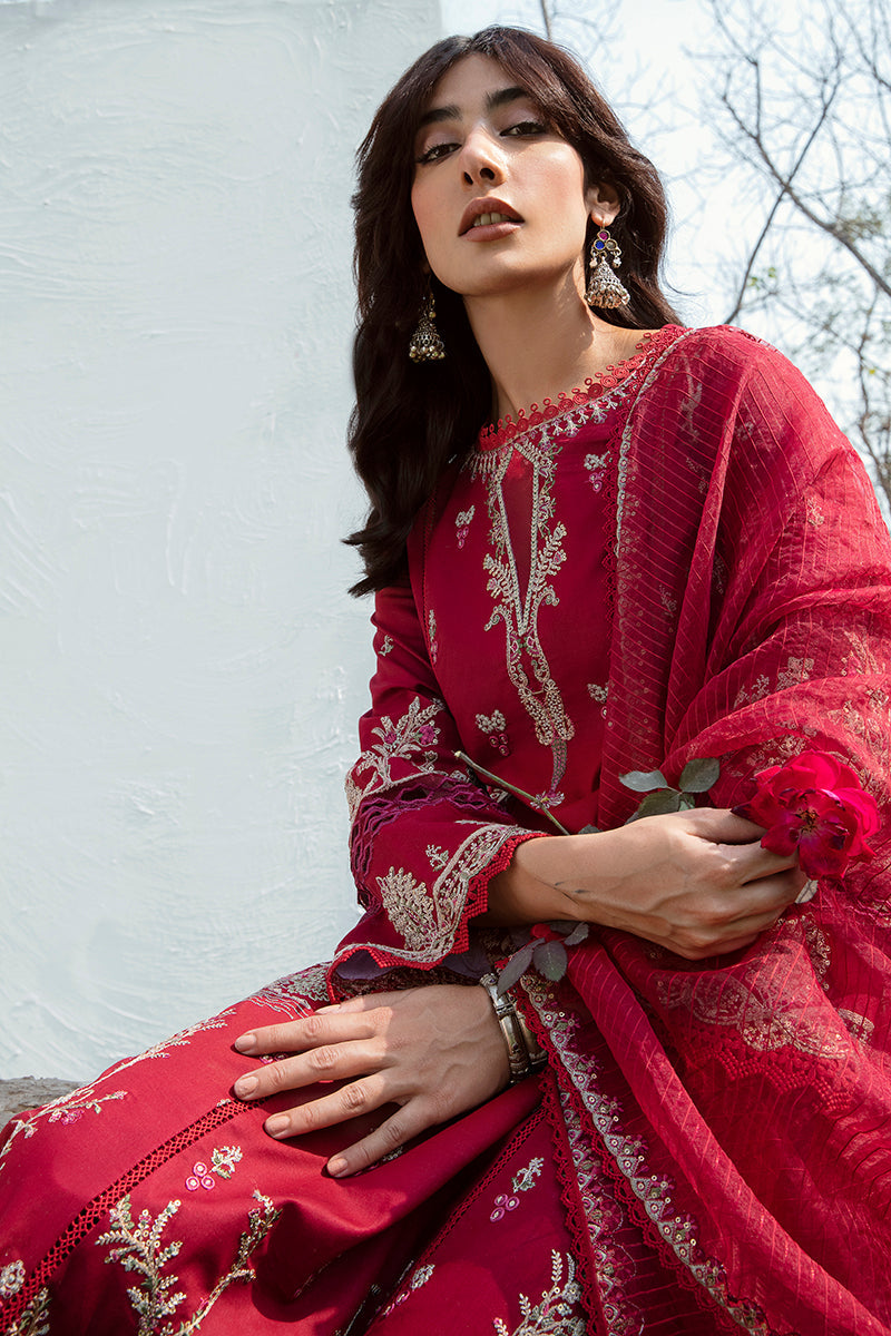 QALAMKAR QLINE-AK-10 KIERA-LAWN COLLECTION'23 - House Of Hania