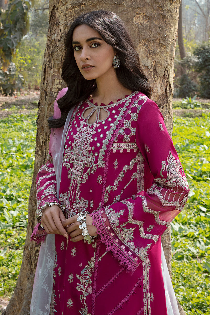 QALAMKAR QLINE-AK-13 LARISA-LAWN COLLECTION'23 - House Of Hania