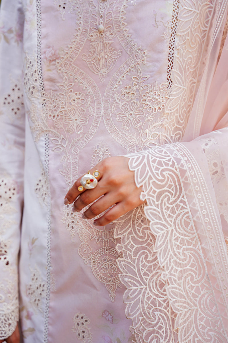 QALAMKAR QLINEKARI-RT-02 ELIZA-LAWN COLLECTION'23 - House Of Hania