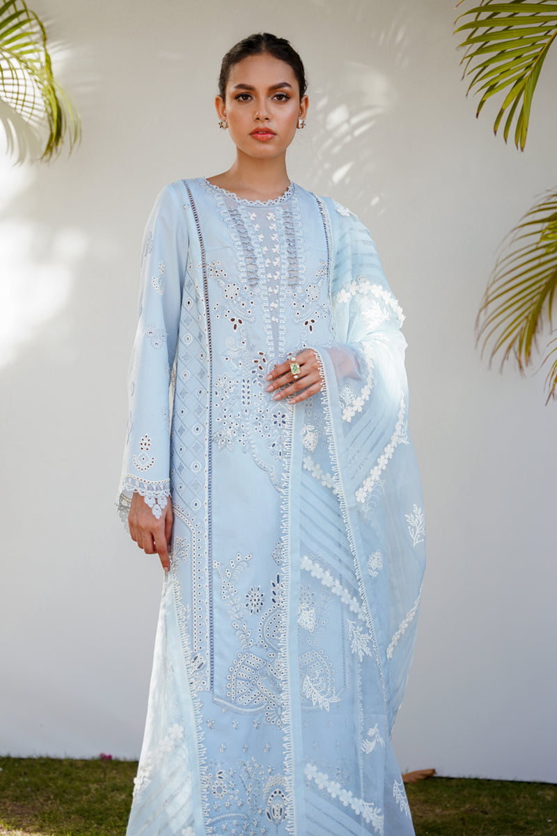 QALAMKAR QLINEKARI-RT-05 KAYA-LAWN COLLECTION'23 - House Of Hania