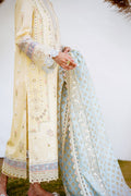 QALAMKAR QLINEKARI-RT-12 RYAN-LAWN COLLECTION'23 - House Of Hania