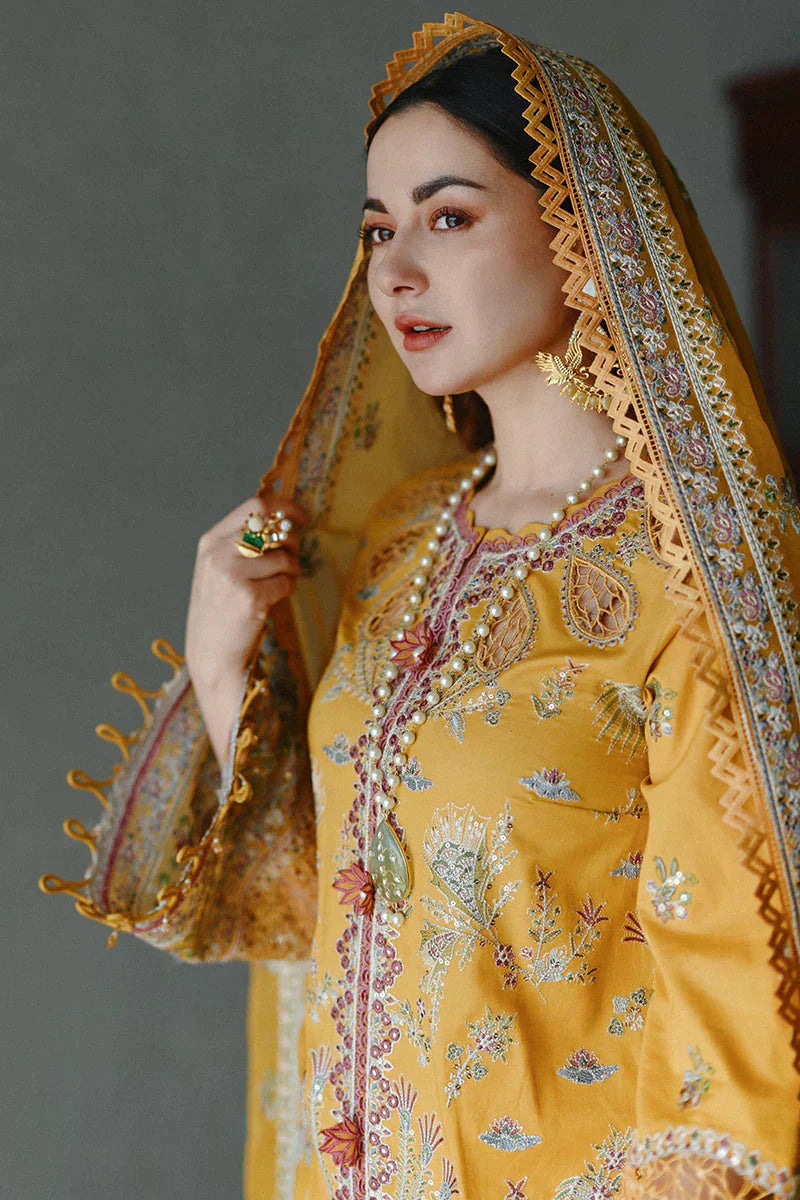 Qalamkar By Sahil – SP-15 MERAL – LUXURY LAWN’23 - House Of Hania