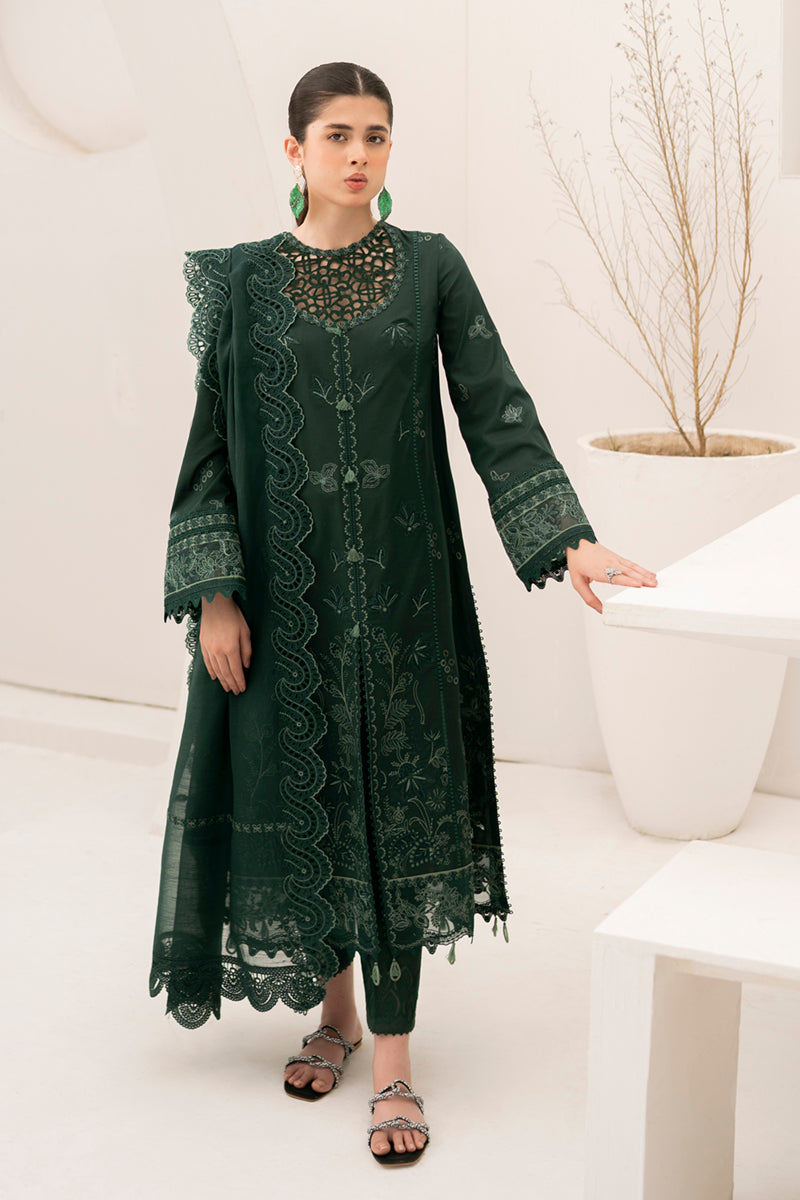 Qalamkar | Casual Pret Lawn | NM-04 EMMA - House Of Hania