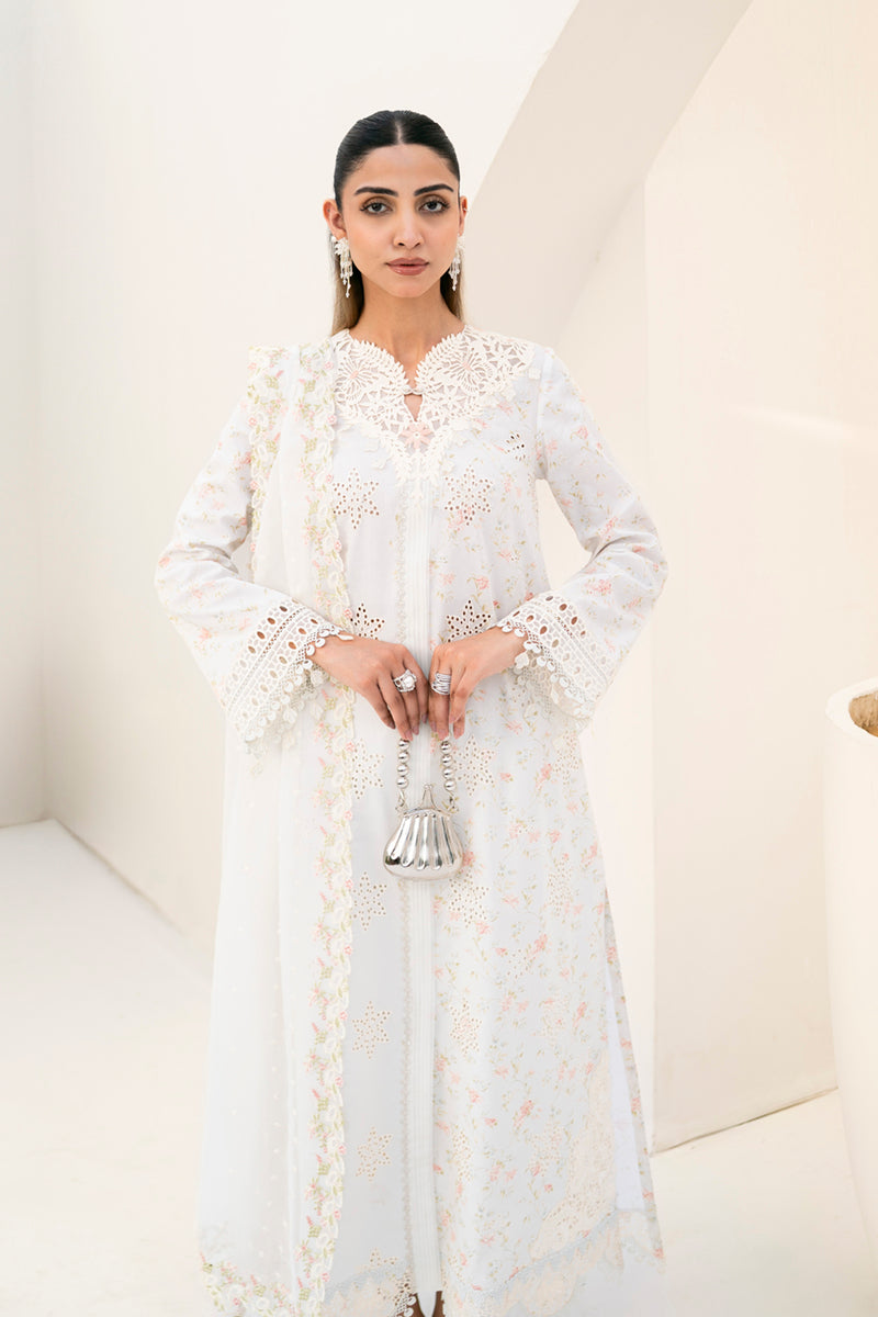 Qalamkar | Casual Pret Lawn | NM-07 LEDA - House Of Hania