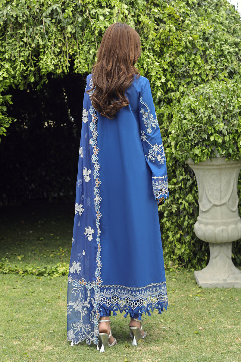 Qalamkar | Festive Lawn 2024 | PS-08 FARHEEN - House Of Hania