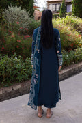 Qalamkar | Q Line Lawn 25 | QM-01 Bleu - House Of Hania