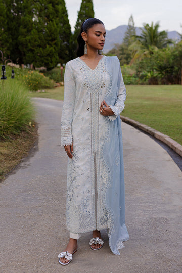 Qalamkar | Q Line Lawn 25 | QM-07 Kian - House Of Hania
